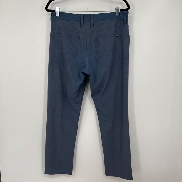 Travis Mathew Men's Open To Close Pants Heather Navy men size 32 x 30 blue - Picture 7 of 9